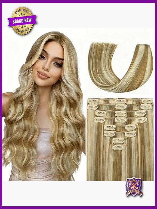 18 Inch 100g 8pcs Clip In Hair Extensions Real Remy Human Hair Straight main image 4